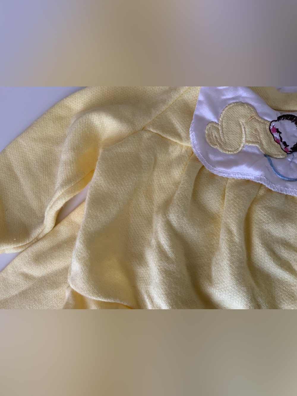 Yellow Baby Footed Pajama Set - Picture 3 of 11